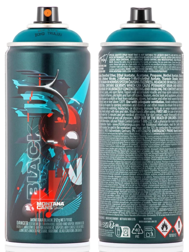 😳👉The 29th Montana BLACK Artist Edition featuring graffiti artist BOND TRULUV ( @bondtruluv ) – available now!
At Montana, we always try to push things forward, so we are more than proud to announce our latest addition to the artist series: the 29th Montana BLACK artist edition by none other than BOND TRULUV. Known for his technical skills and versatility, he steers clear of worn-out paths, paving his own way through the graffiti jungle. His choice of color reflects his perspective: BLACK 6170 Neptune, a very versatile shade, suitable for fill-ins, outlines, and details alike.
His playful approach extends beyond mere painting: he is widely known for constantly inventing and evolving various DIY painting devices, blending action painting and painting action into entertaining video content. In his works, the process is as necessary as the result, while playfulness and seriousness coexist in harmony.
This Montana BLACK Artist Edition celebrates BOND TRULUV’s love for tools and his way of challenging expectations. 
🎬
What truly sets this edition apart is its interactive AR functionality: by scanning the QR code on the back of the can, the artwork on the front comes to life as a digital animation. This unique fusion of spray can design and augmented reality marks a first in the BLACK Artist Edition series!